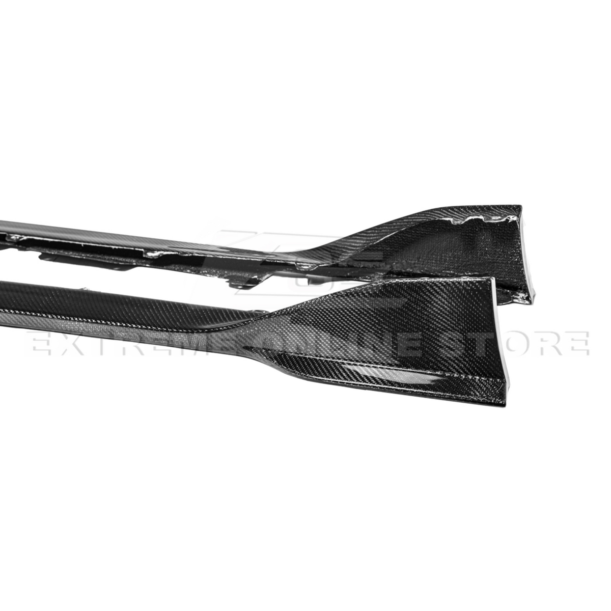 20-Up Toyota Supra A91 CF Front Lip Side Skirts image 25