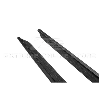 2021-Up BMW G80 M3 Carbon Fiber Side Skirts image 10