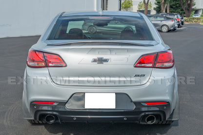 2013-15 Chevrolet SS Carbon Fiber Front Lip Splitter Side Skirts Rear Spoiler image 10