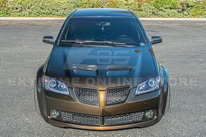2008-09 Pontiac G8 Carbon Front Hood Vent Cover image 4
