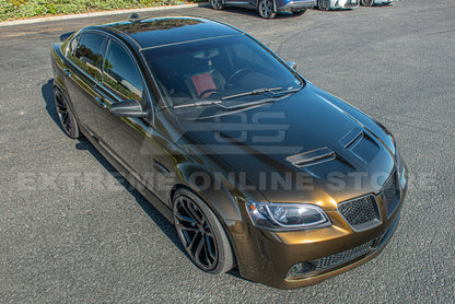 2008-09 Pontiac G8 Carbon Front Hood Vent Cover image 5