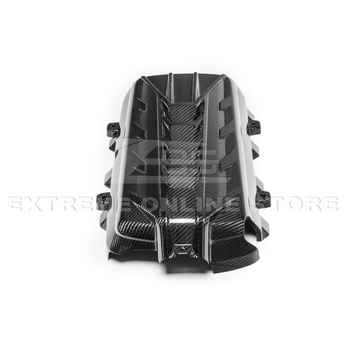 2020-Up Corvette C8 DRY CARBON FIBER LT2 Rear Engine Cover image 14