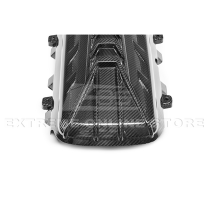 2020-Up Corvette C8 DRY CARBON FIBER LT2 Rear Engine Cover image 16