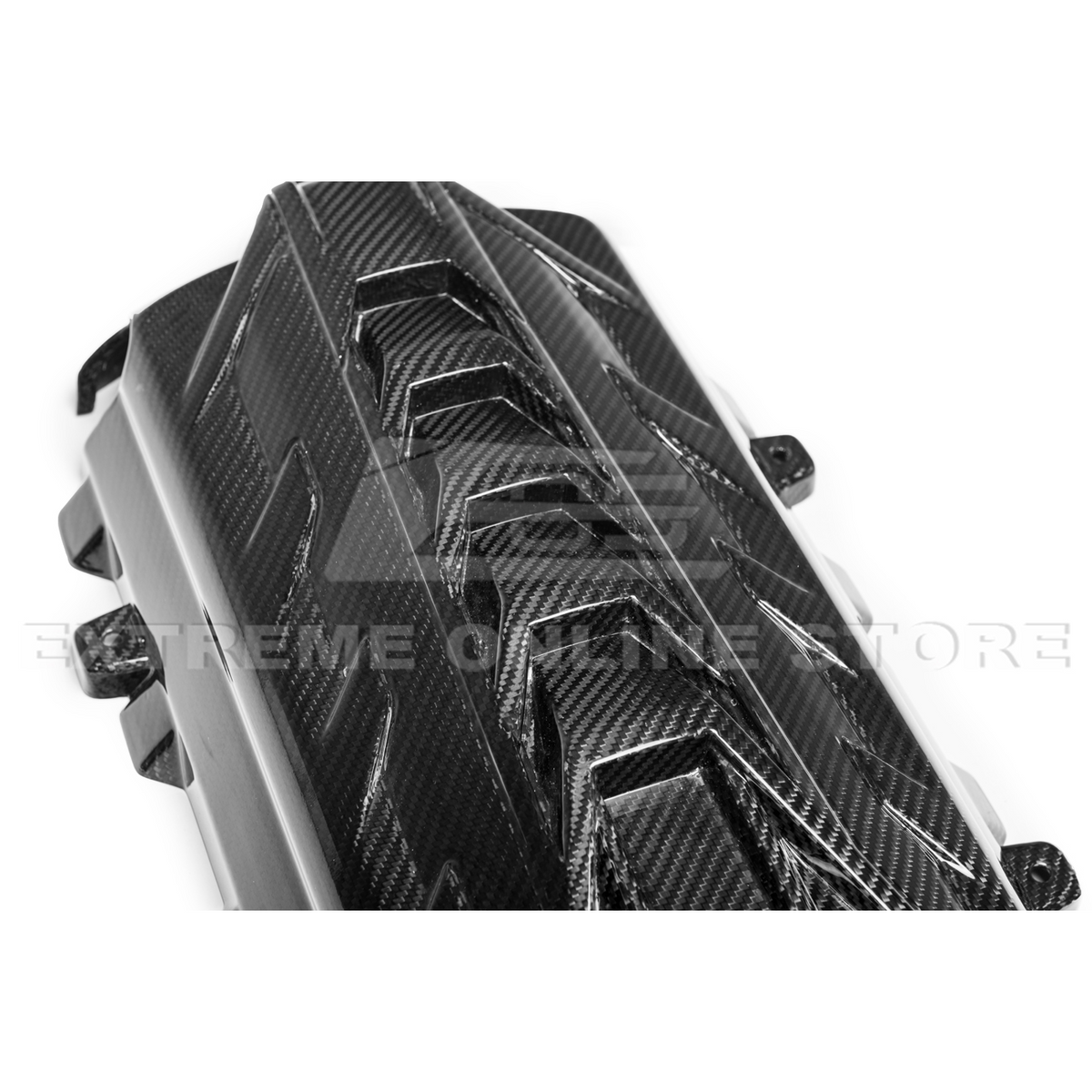 2020-Up Corvette C8 DRY CARBON FIBER LT2 Rear Engine Cover image 15