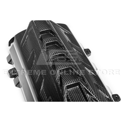 2020-Up Corvette C8 DRY CARBON FIBER LT2 Rear Engine Cover image 15