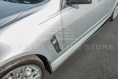 2013-17 Chevrolet SS Carbon Fiber Side Skirts Rocker Panel image 14