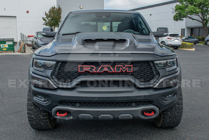2019-Up Ram 1500 TRX Carbon Fiber Front Air Intake Hood Scoop image 3