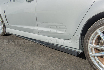 2013-15 Chevrolet SS Carbon Fiber Front Bumper Lip Splitter Side Skirts image 15