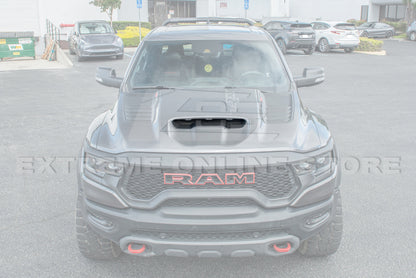 2019-Up Ram 1500 TRX Carbon Fiber Front Air Intake Hood Scoop image 7