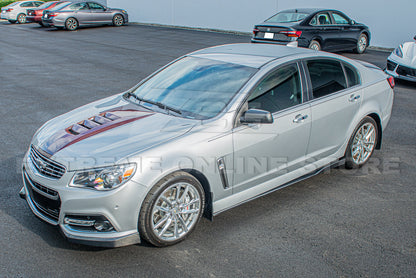 2013-17 Chevrolet SS Carbon Fiber Side Skirts Rocker Panel image 16