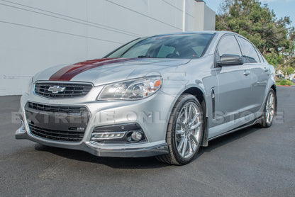 2013-15 Chevrolet SS Carbon Fiber Front Lip Splitter Side Skirts Rear Spoiler image 3