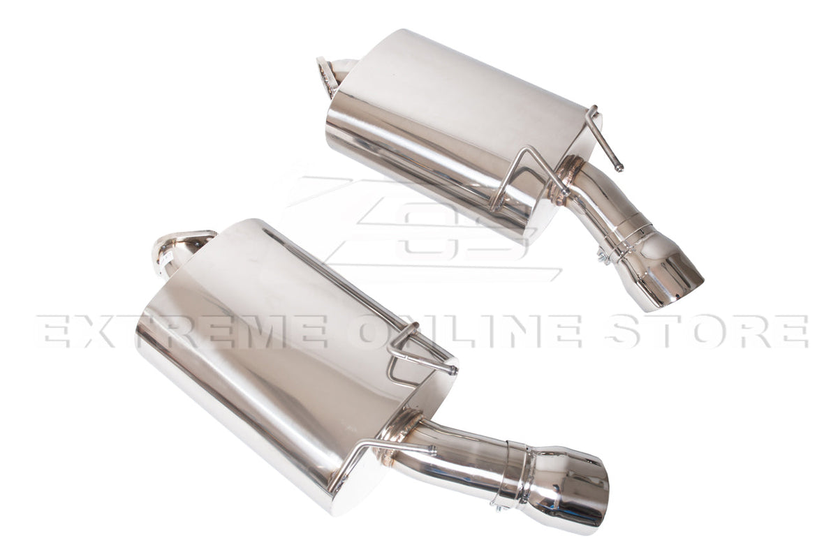 2010-15 Chevrolet Camaro Slant-Cut Cat Back Full Exhaust System image 6