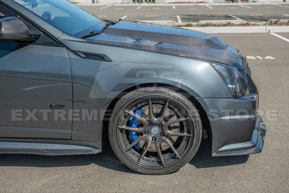 2009-15 Cadillac CTS-V Carbon Fiber Front Bumper Hood image 12