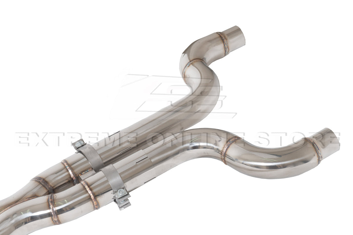 2010-15 Chevrolet Camaro Slant-Cut Cat Back Full Exhaust System image 5