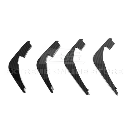 Corvette C8 Stingray DRY CARBON FIBEr Add-On Rear Diffuser Fin image 33