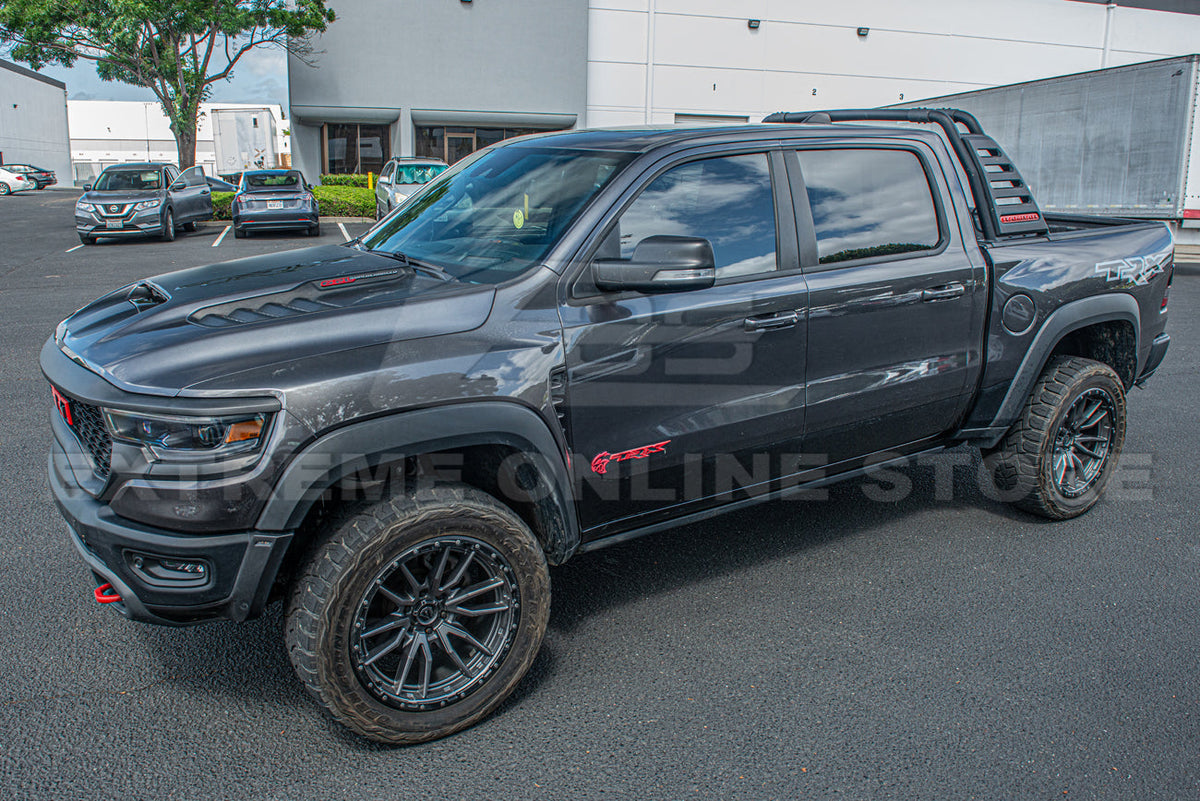 2019-Up Ram 1500 TRX Carbon Fiber Side Door Fender Vent Trim image 9