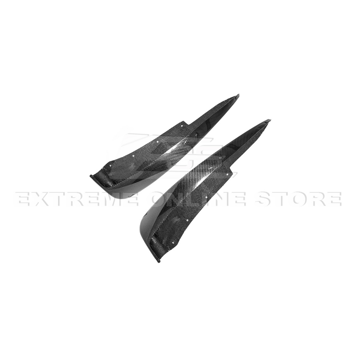 Chevrolet Corvette C6 Base Front Guards Mud Flaps image 27