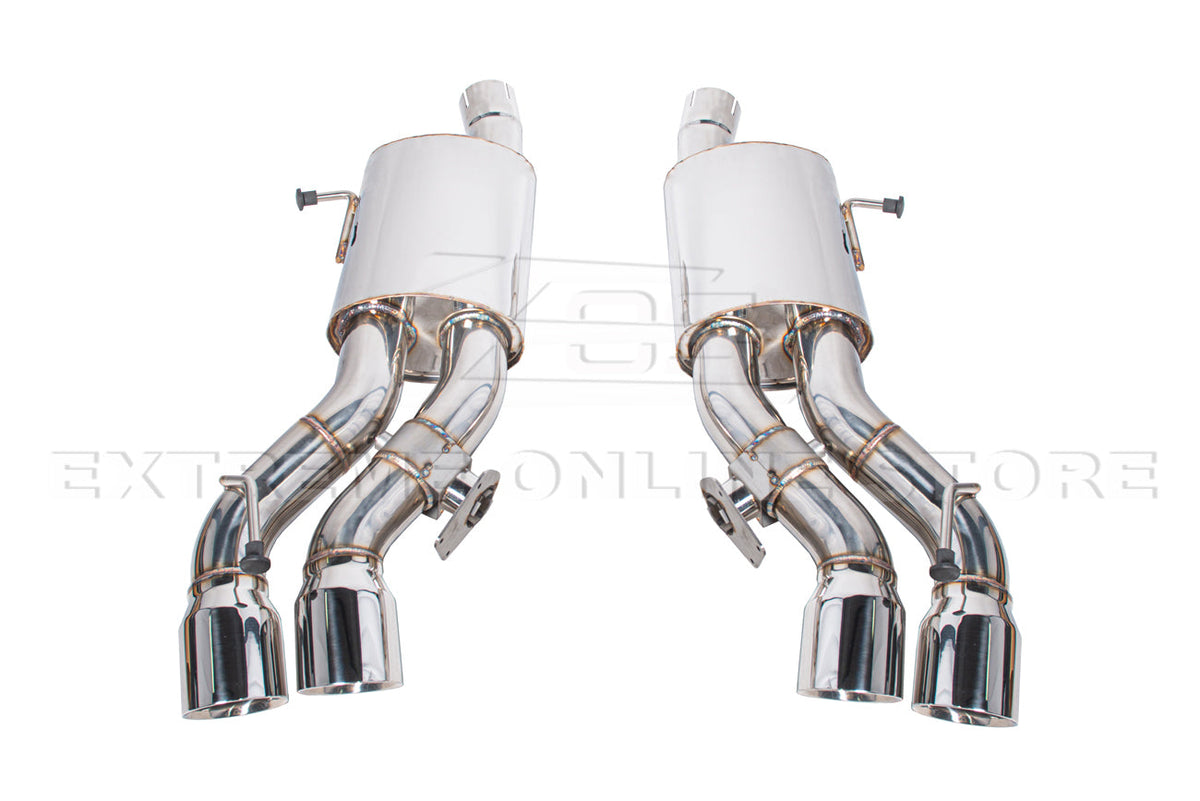 2016-19 Cadillac CTS-V Dual-Mode Mufflers Axle-Back Exhaust System image 10