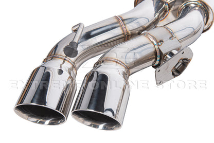 2016-19 Cadillac CTS-V Dual-Mode Mufflers Axle-Back Exhaust System image 14