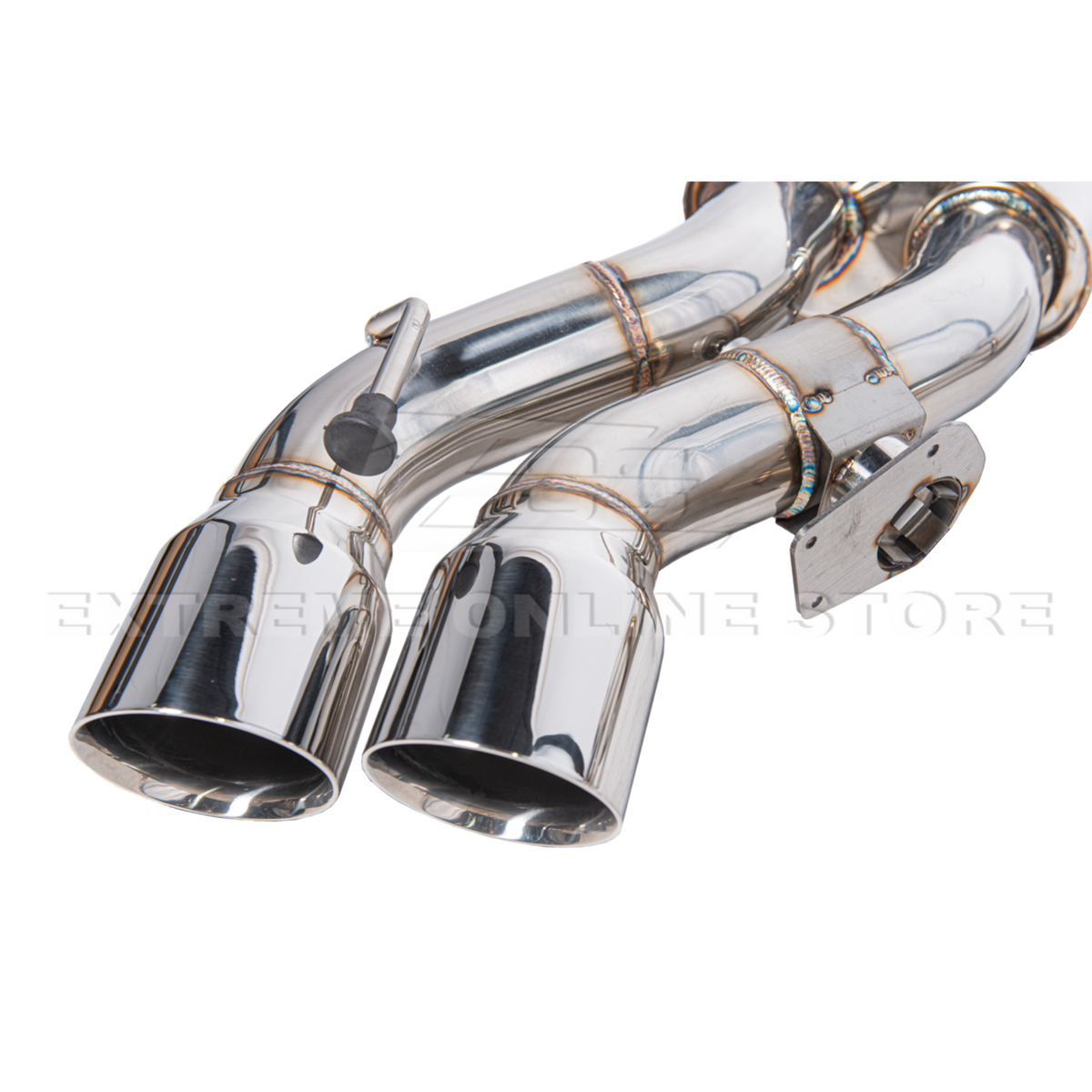 2016-2019 Cadillac CTS-V Muffler Resonated Cat Back Exhaust image 7
