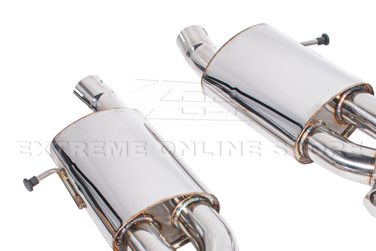 2016-19 Cadillac CTS-V Dual-Mode Mufflers Axle-Back Exhaust System image 13