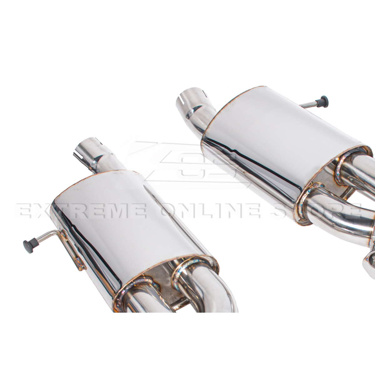2016-2019 Cadillac CTS-V Muffler Resonated Cat Back Exhaust image 8