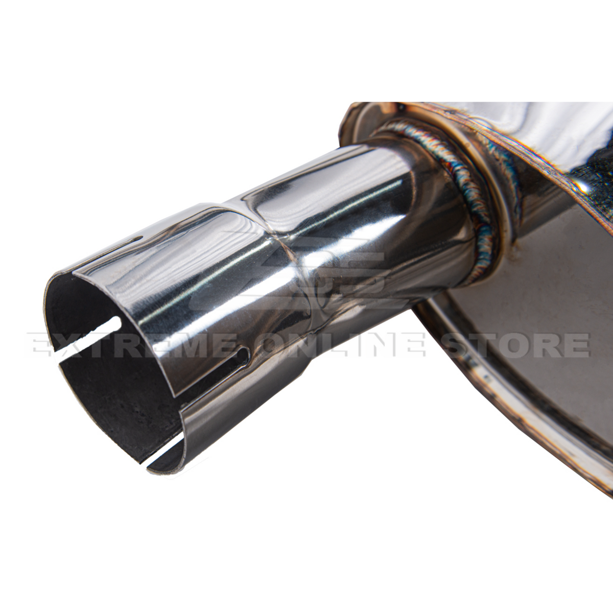 2016-2019 Cadillac CTS-V Muffler Resonated Cat Back Exhaust image 9