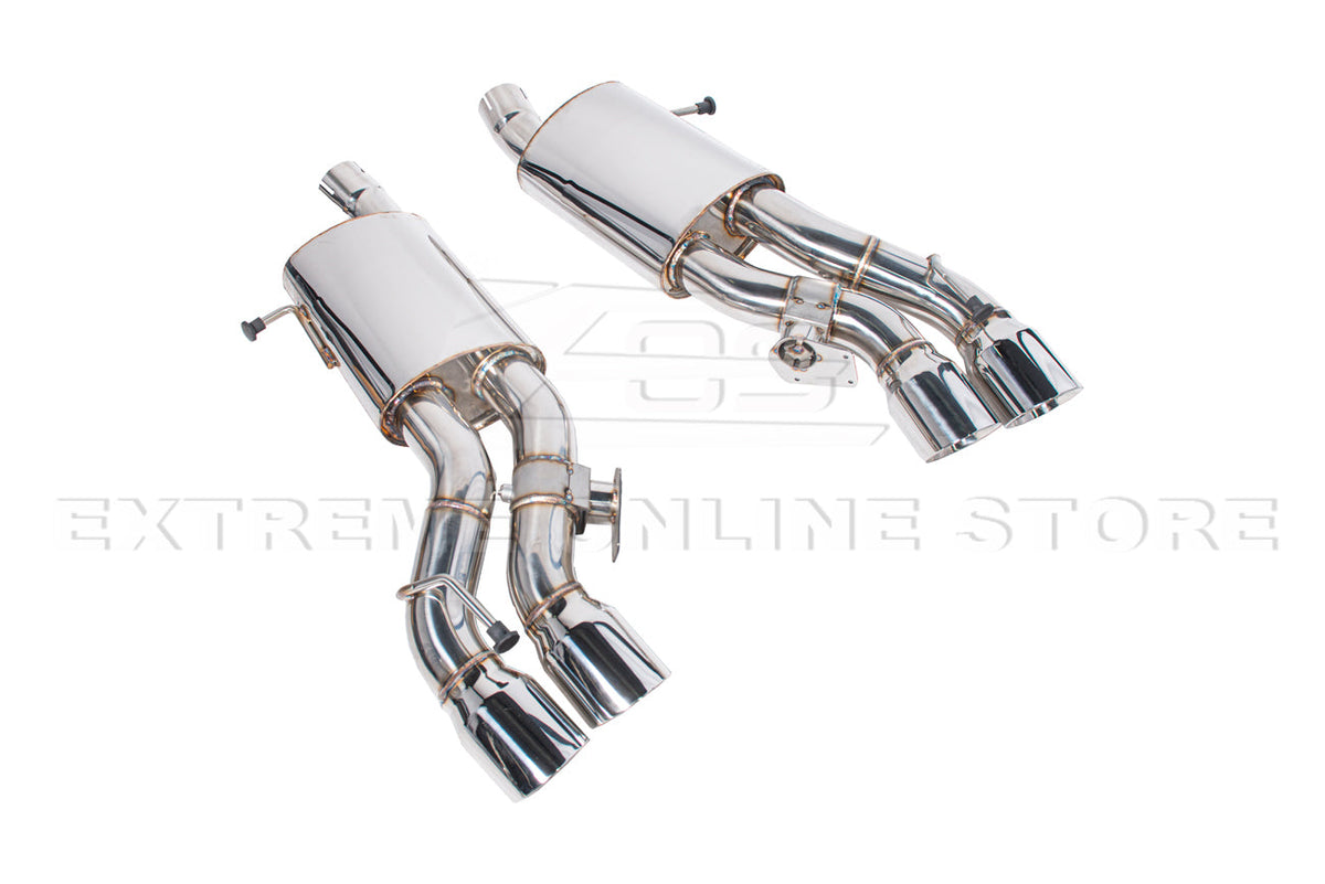 2016-19 Cadillac CTS-V Dual-Mode Mufflers Axle-Back Exhaust System image 11