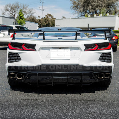 Corvette C8 Stingray DRY CARBON FIBEr Add-On Rear Diffuser Fin image 17