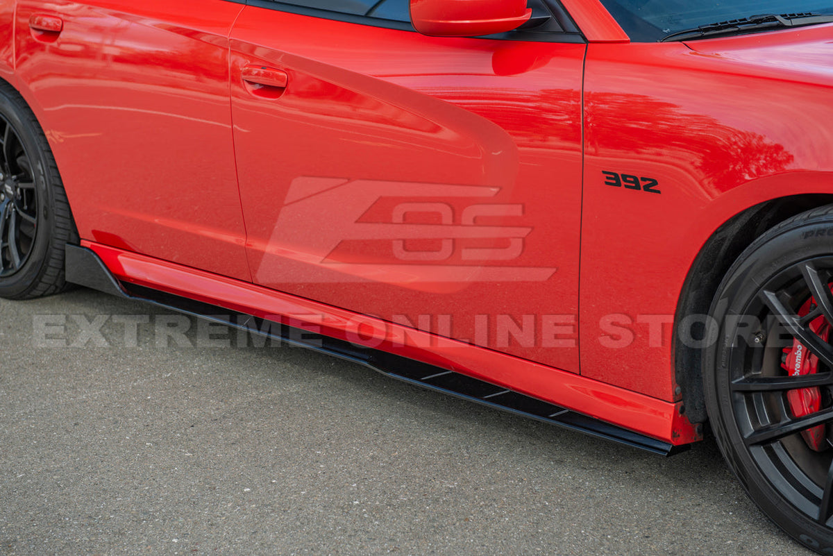 2015-Up Dodge Charger SRT Performance Front Splitter Rocker Panel image 23