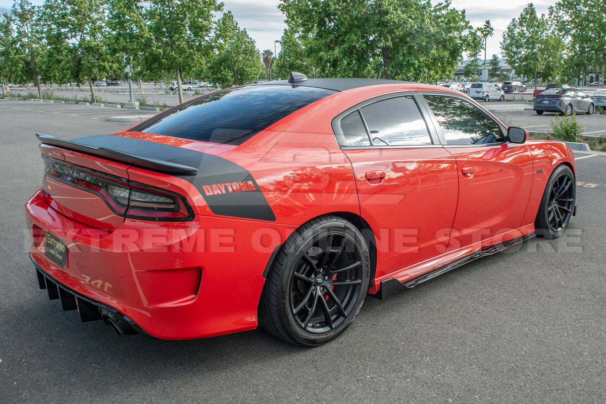 2015-Up Dodge Charger SRT Performance Add On Side Skirt Rocker Panels image 11