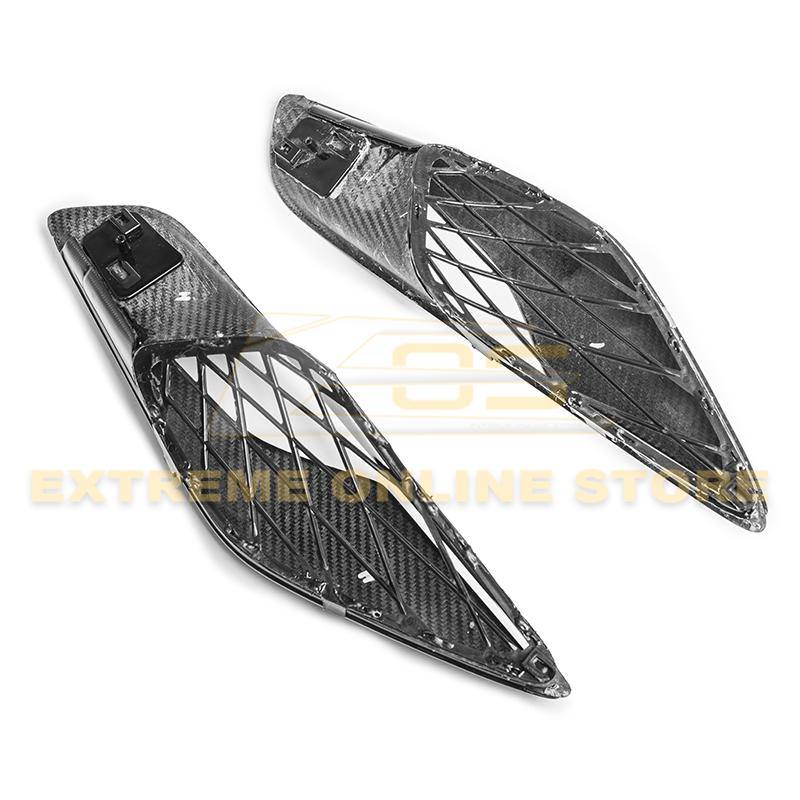Corvette C7 DRY CARBON FIBER Rear Quarter Intake Vents image 15