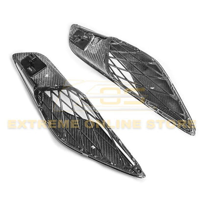 Corvette C7 DRY CARBON FIBER Rear Quarter Intake Vents image 15