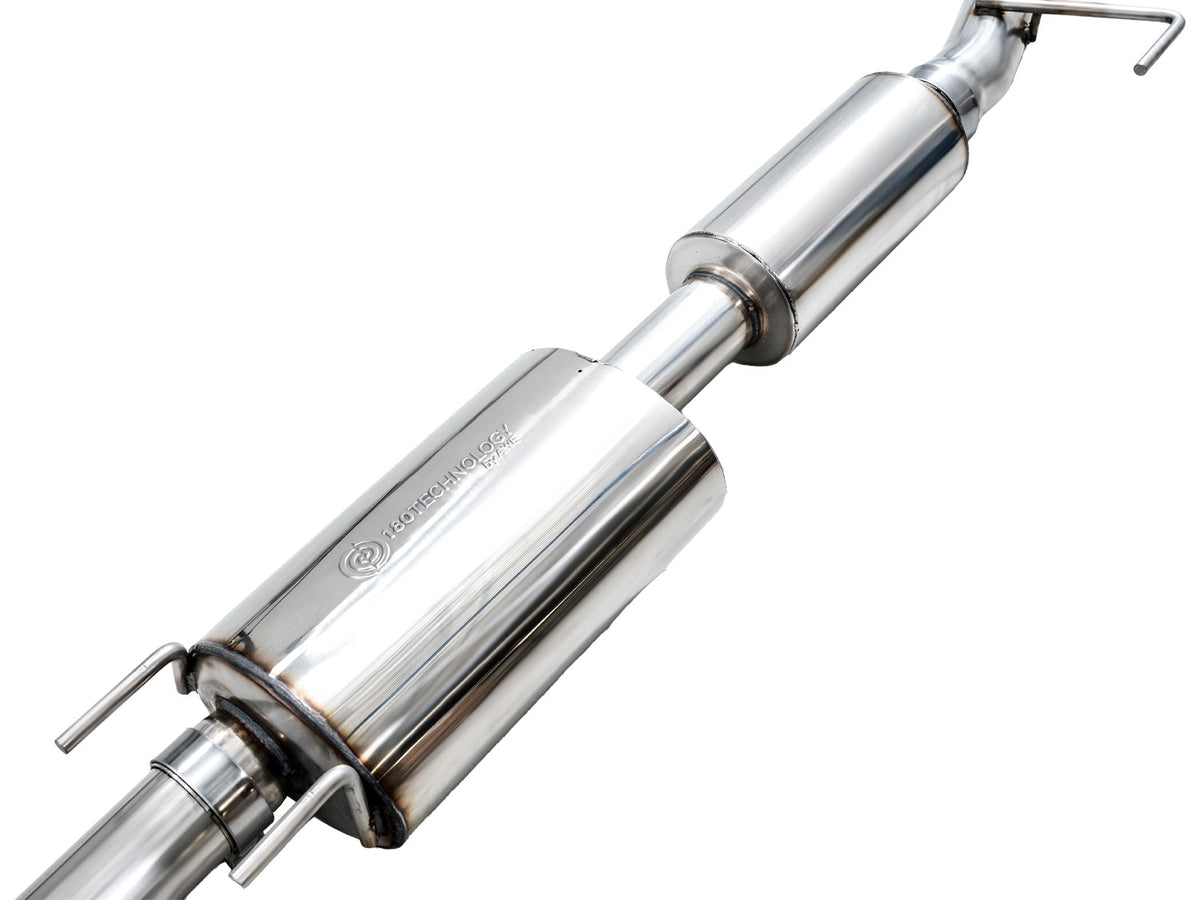 AWE 0FG Exhaust for 3rd Gen Toyota Tundra - Dual Chrome Silver Tips image 12
