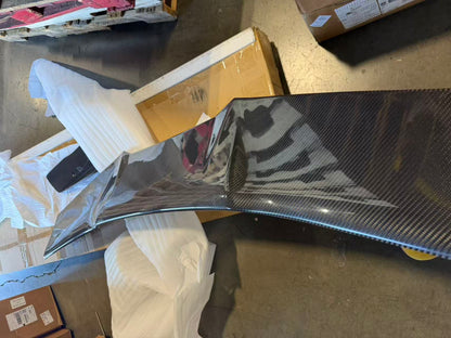 Blemished / Outlet - Corvette C7 ZR1 DRY Carbon Fiber Rear Wing Spoiler image 11