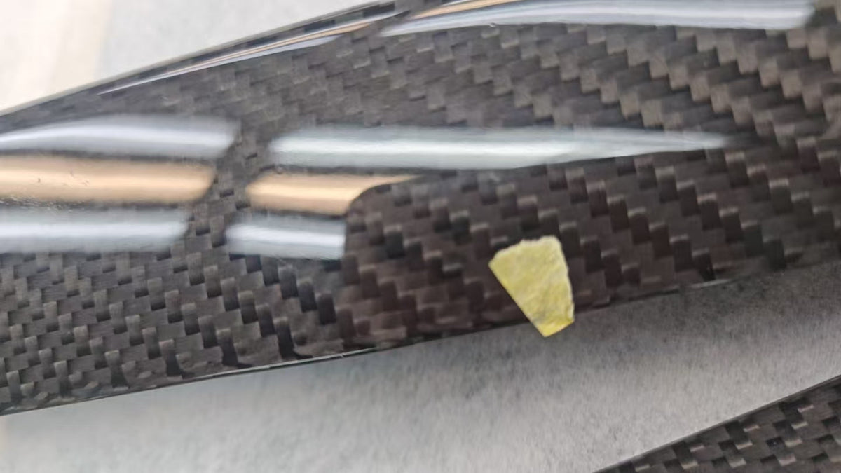 Blemished / Outlet - Corvette C8 Z51 DRY CARBON FIBER Rear Spoiler Add-On Wickers Extension image 8
