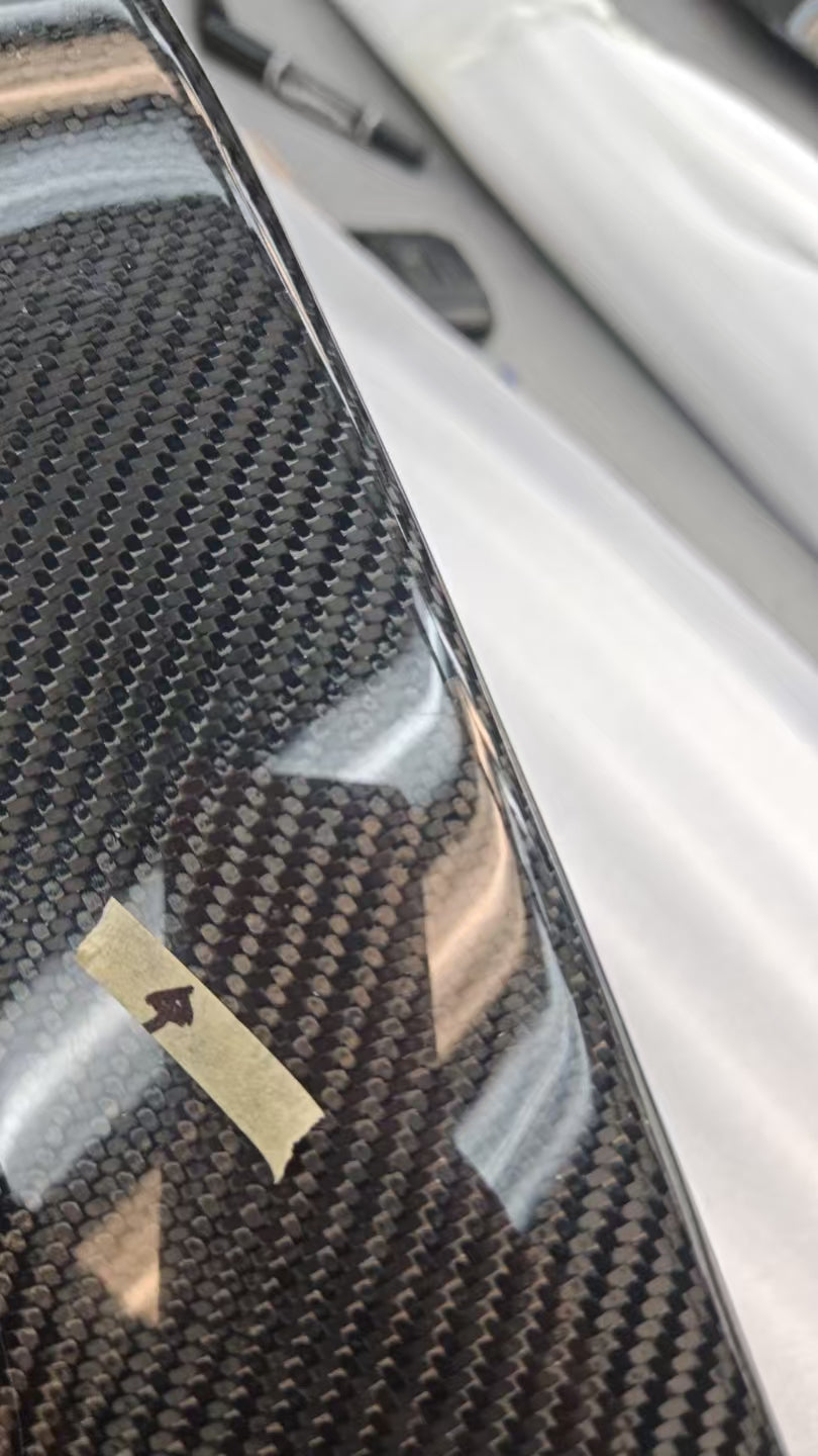 Blemished / Outlet - 2016-19 Cadillac CTS-V CARBON FIBER Front Splitter image 9