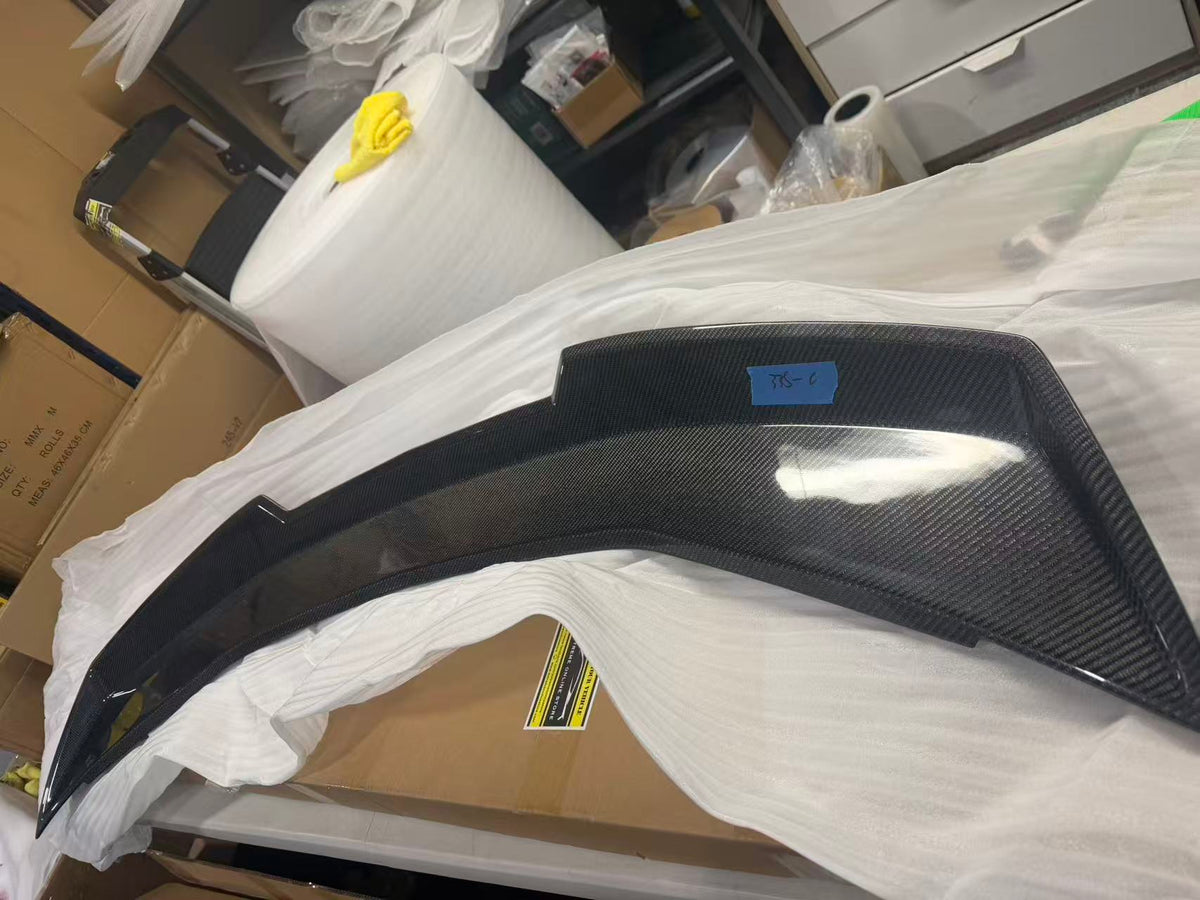 Blemished / Outlet - 2019-24 Camaro Track Package CARBON FIBER Rear Spoiler image 11