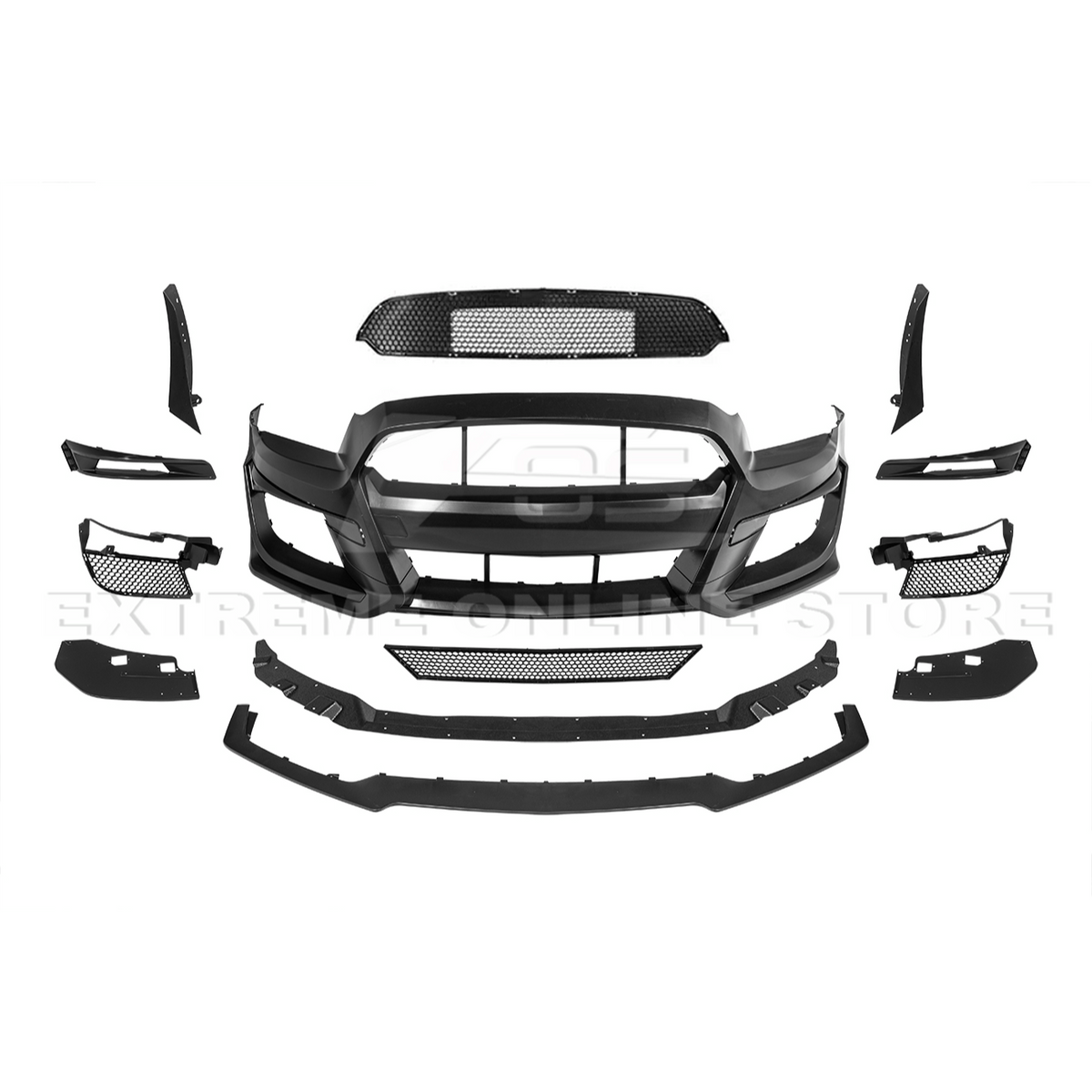 2010-14 Mustang | S550 GT500 Style Front Bumper image 7