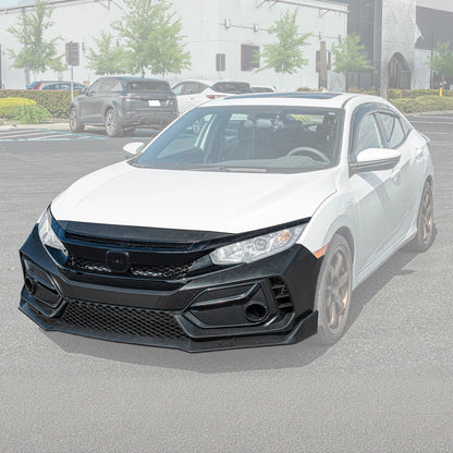 2016-21 Honda Civic JDM Type-R Conversion Front Bumper Kit image 12