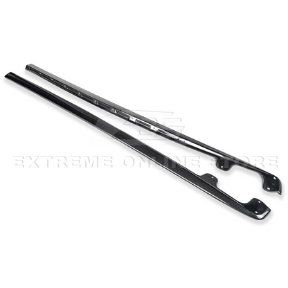 Corvette C6 Base Model Extended Front Splitter Lip Side Skirts Rocker Panels image 63