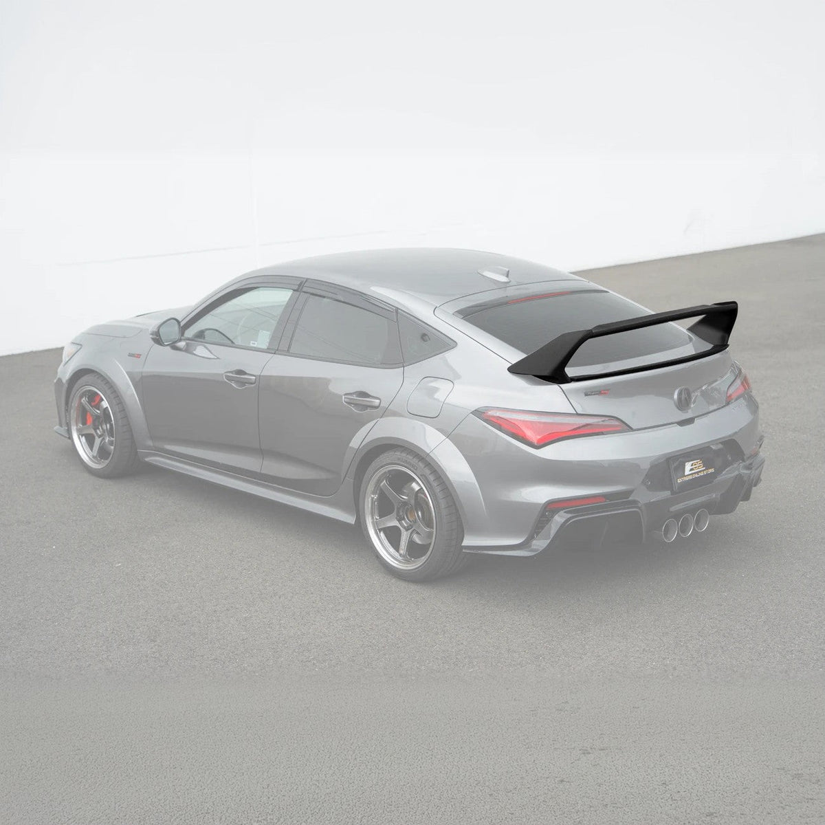 2023-Up Acura Integra DE | Performance Matte Black Rear Trunk Wing Spoiler image 3