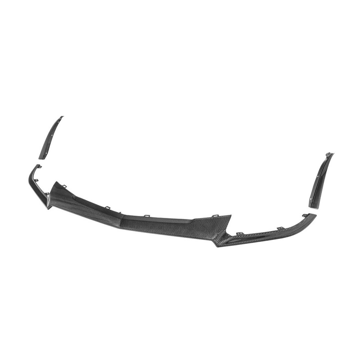 2016-19 Cadillac ATS-V Track Package Dry carbon Fiber Front Lip Side Wheel Arch image 1