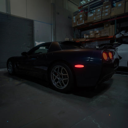 Corvette C5 | Rear Bumper Red LED Side Marker Lights image 1