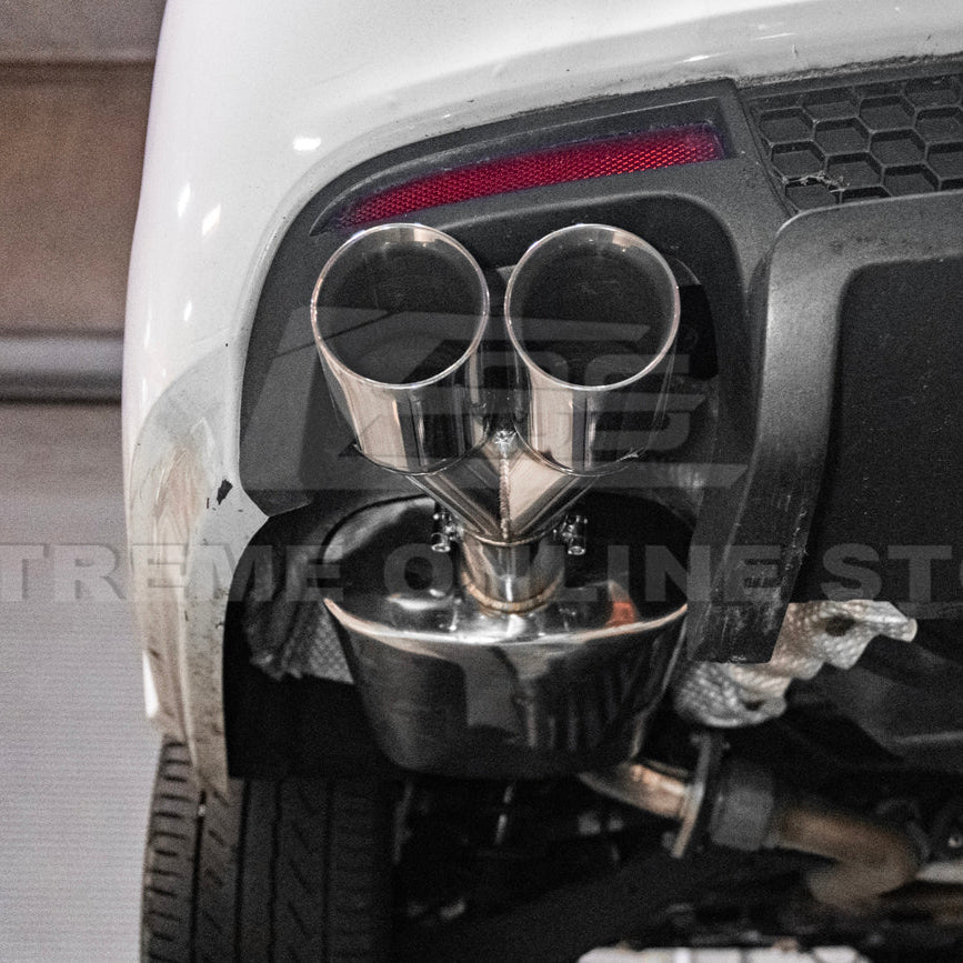 2008-2009 Pontiac G8 T-304 Muffler Delete Quad Tips Axle Back Exhaust image 25