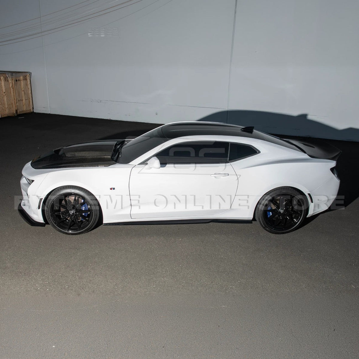 2019-24 Camaro T6 Front Splitter Lip Side Skirts image 9