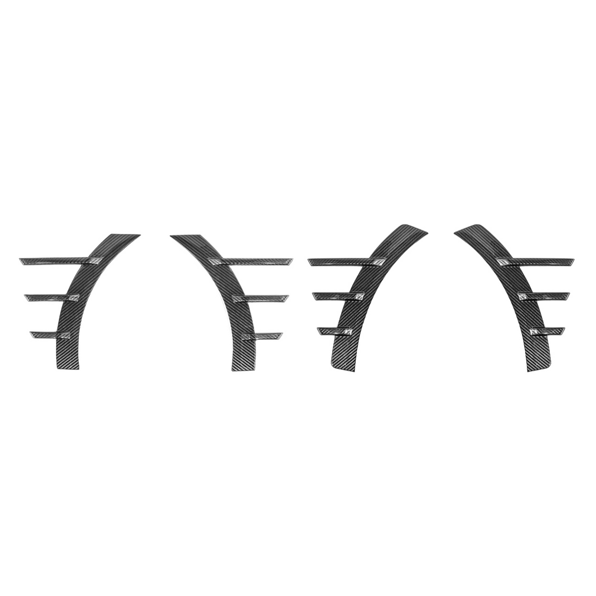 2023-Up BMW G87 M2 DRY CARBON FIBER Add-On Fender Wheel Arch Trim Cover image 2