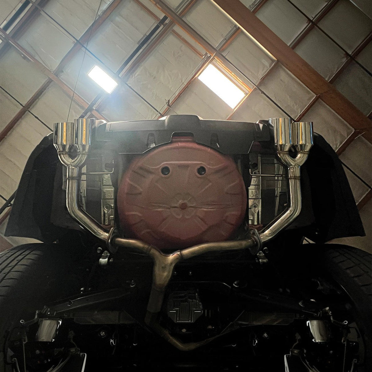 2022-Up Subaru WRX | Axle Back Muffler Delete Single Wall 4 Quad Tips Exhaust image 1