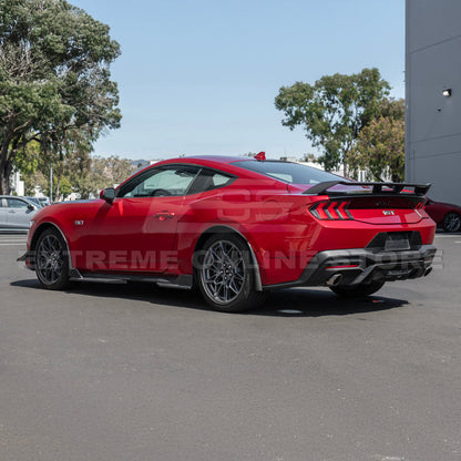 2024+ Ford Mustang DRY CARBON FIBER Fender Flares Mud Flap image 65