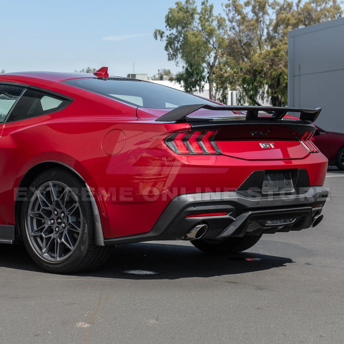 2024+ Ford Mustang Dry Carbon Fiber Mud Flap image 22